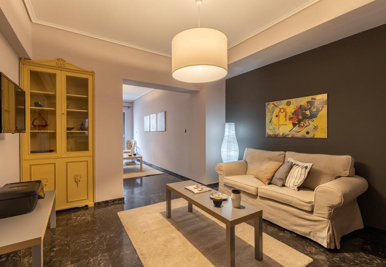 Tranquil Central Apt, Behind Athens Caravel Area Esterno foto