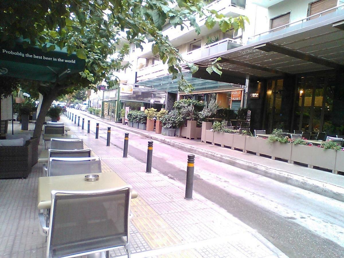 Tranquil Central Apt, Behind Athens Caravel Area Esterno foto