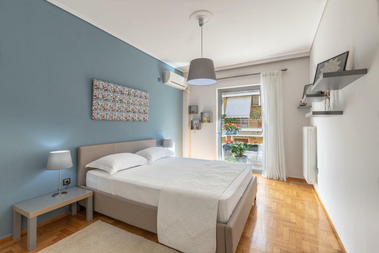 Tranquil Central Apt, Behind Athens Caravel Area Esterno foto