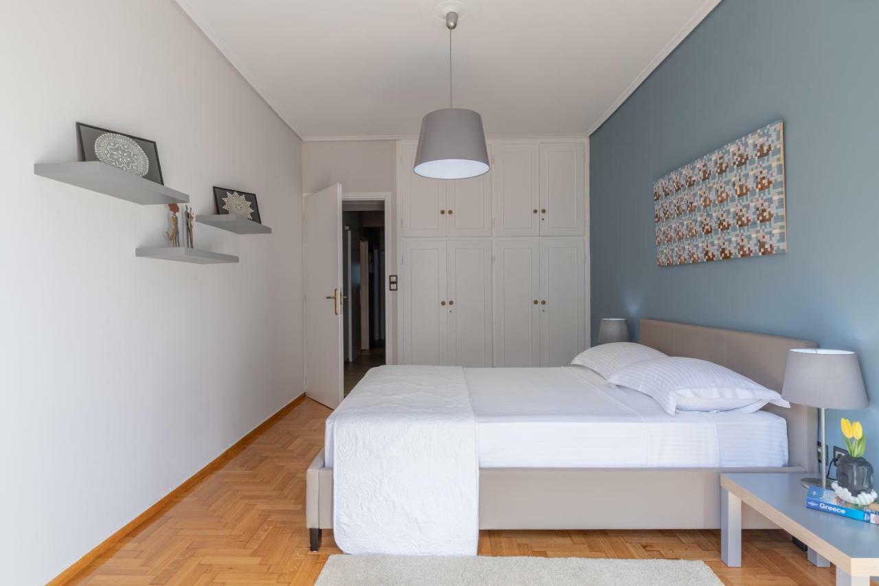 Tranquil Central Apt, Behind Athens Caravel Area Esterno foto