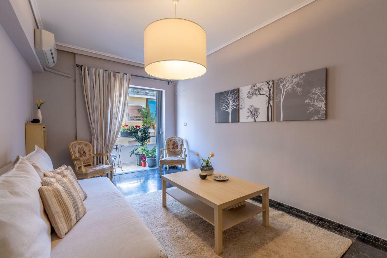 Tranquil Central Apt, Behind Athens Caravel Area Esterno foto