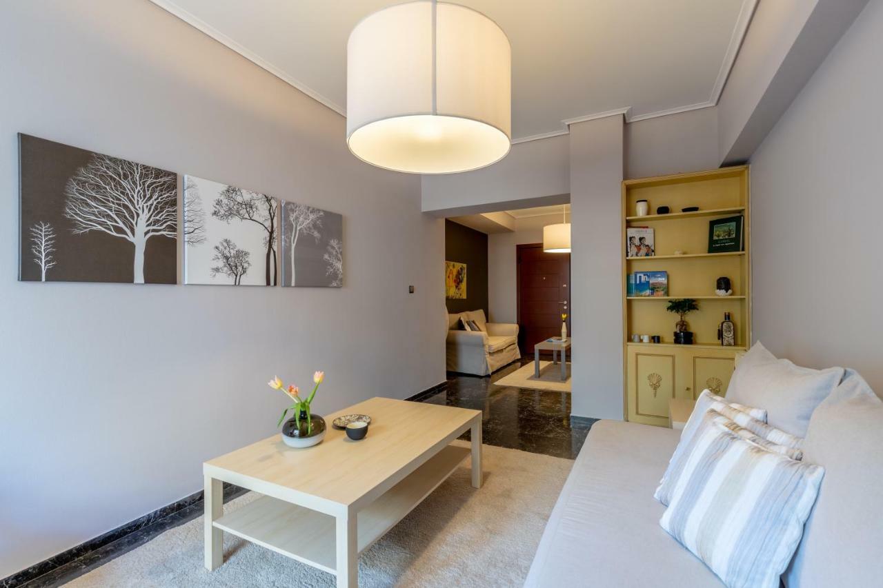 Tranquil Central Apt, Behind Athens Caravel Area Esterno foto