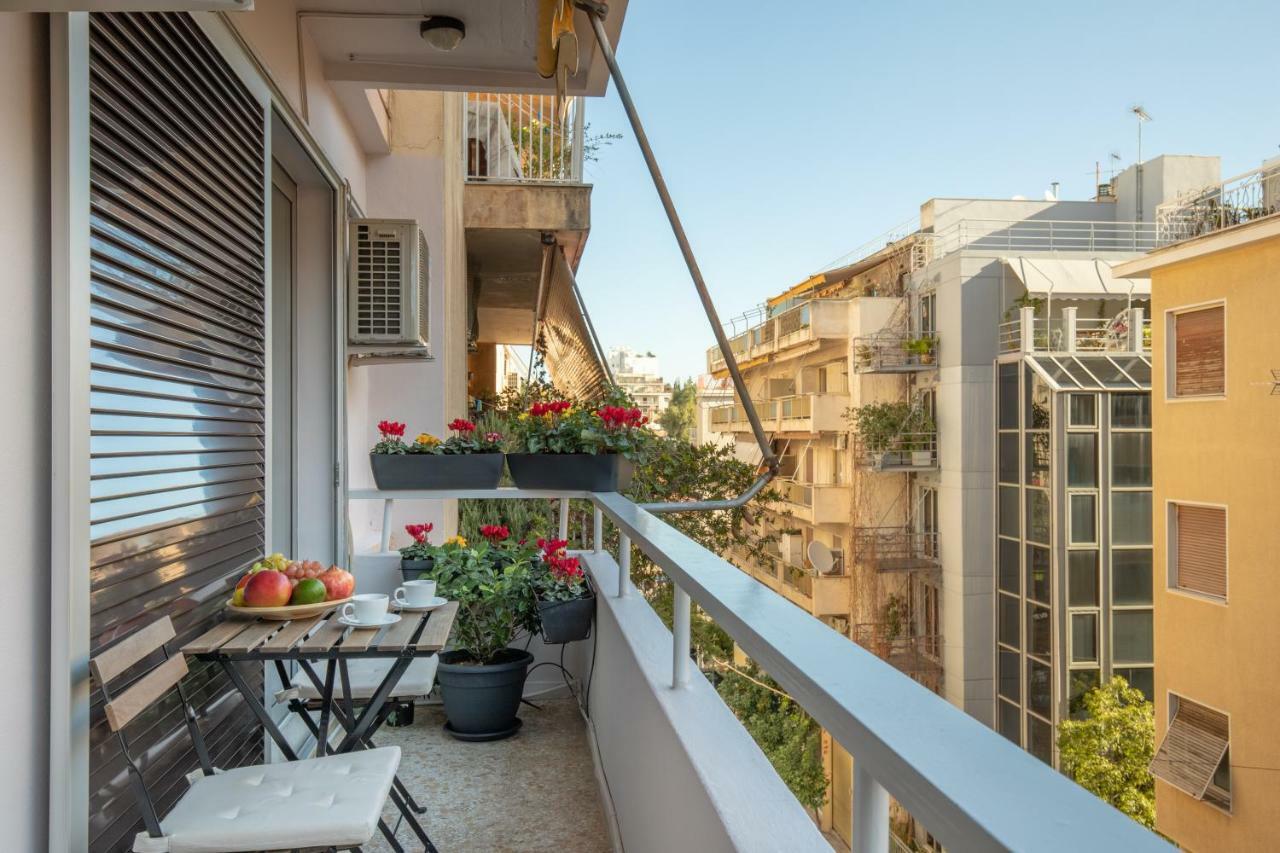 Tranquil Central Apt, Behind Athens Caravel Area Esterno foto